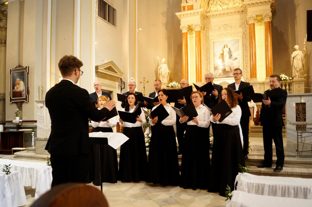 Koncert chóru Belfersingers w Bazylice Mniejszej