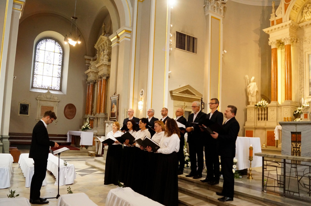 Koncert chóru Belfersingers w Bazylice Mniejszej