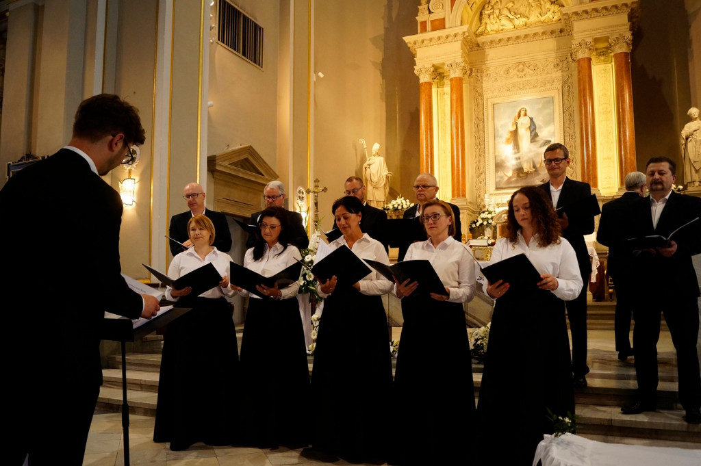 Koncert chóru Belfersingers w Bazylice Mniejszej