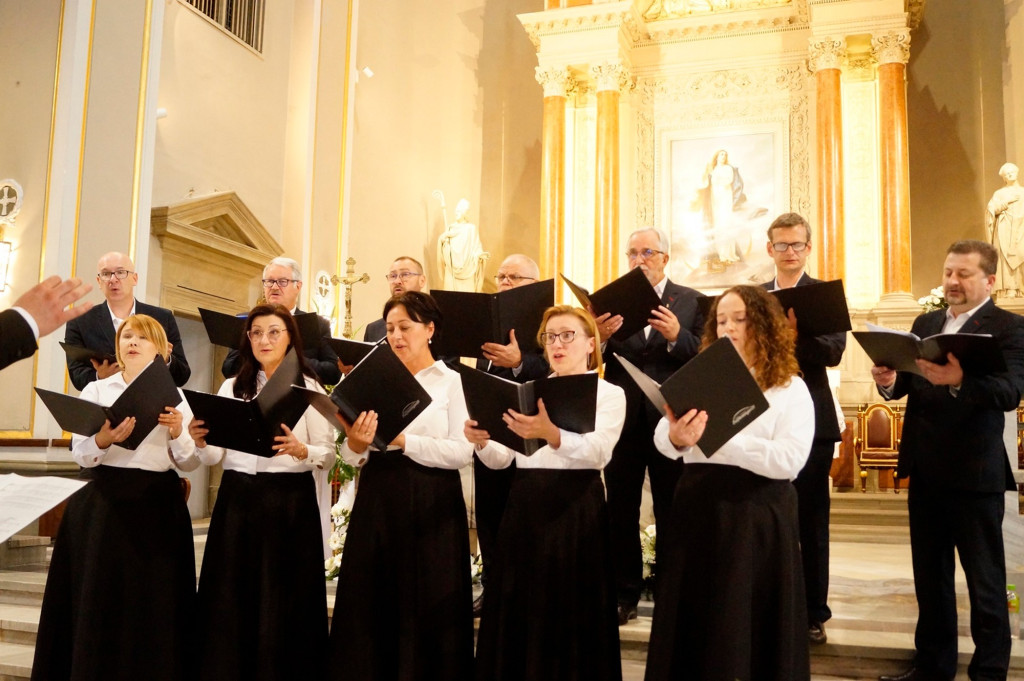 Koncert chóru Belfersingers w Bazylice Mniejszej