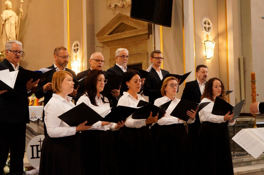 Koncert chóru Belfersingers w Bazylice Mniejszej