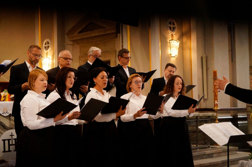 Koncert chóru Belfersingers w Bazylice Mniejszej