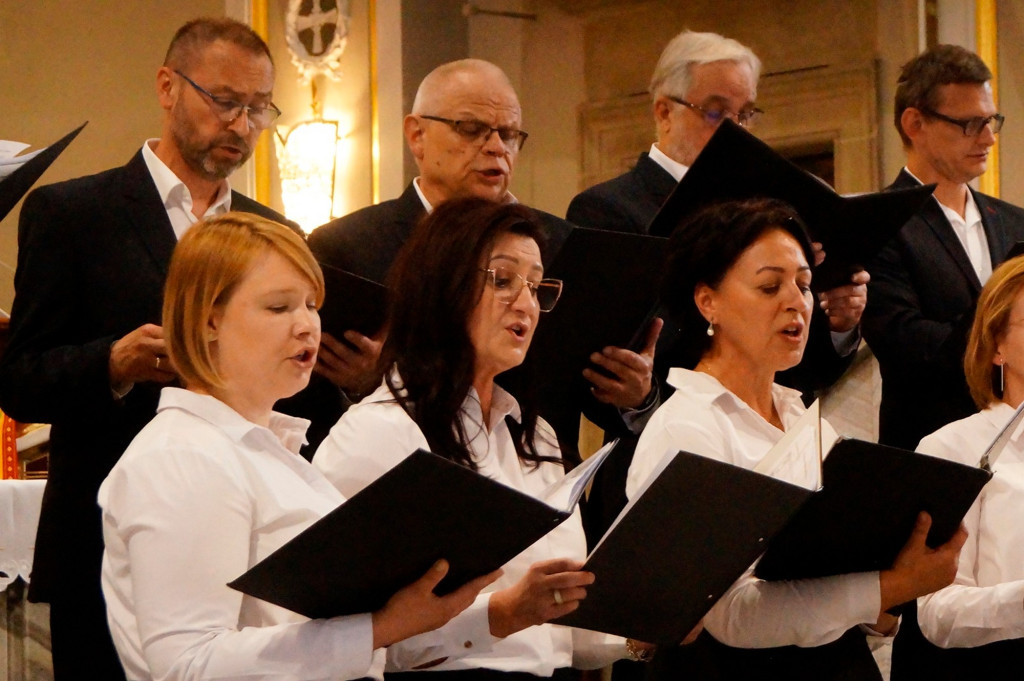 Koncert chóru Belfersingers w Bazylice Mniejszej