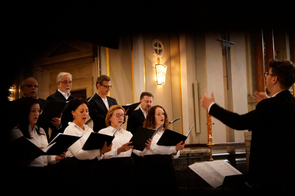 Koncert chóru Belfersingers w Bazylice Mniejszej