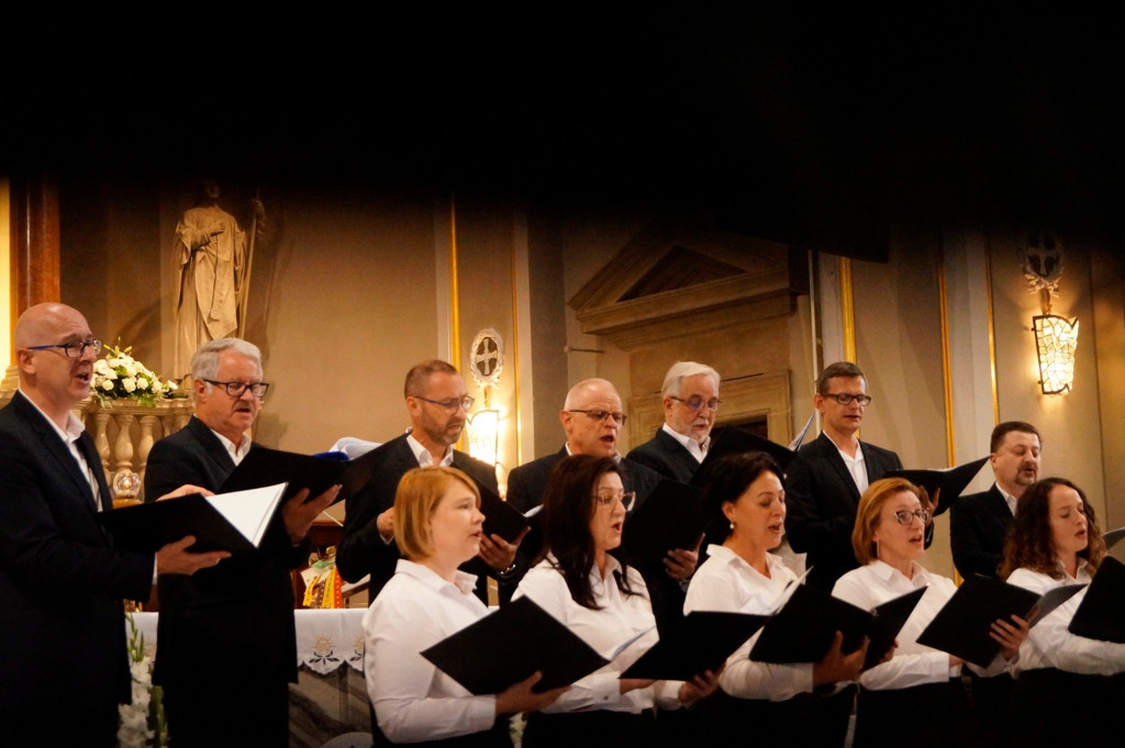 Koncert chóru Belfersingers w Bazylice Mniejszej