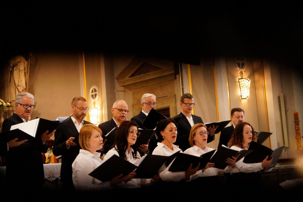 Koncert chóru Belfersingers w Bazylice Mniejszej