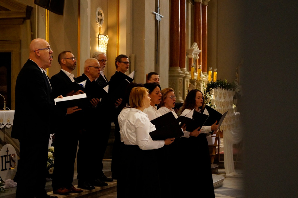 Koncert chóru Belfersingers w Bazylice Mniejszej