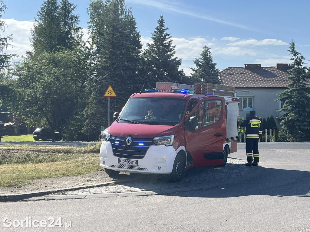 Zderzenie z udziałem motocyklisty (28.05.)