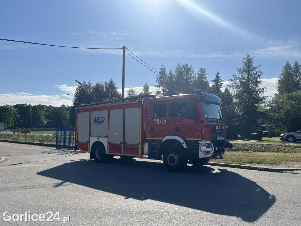 Zderzenie z udziałem motocyklisty (28.05.)