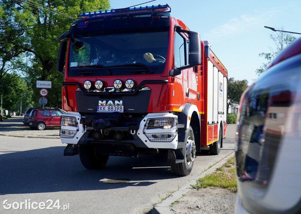 Zderzenie z udziałem motocyklisty (28.05.)