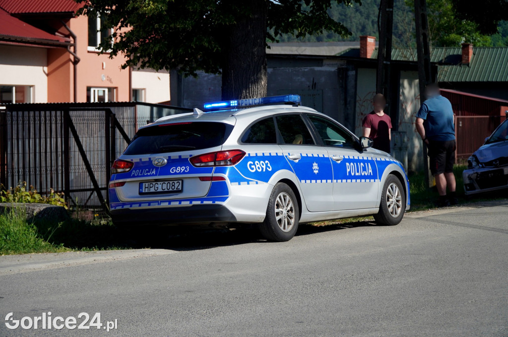 Zderzenie z udziałem motocyklisty (28.05.)