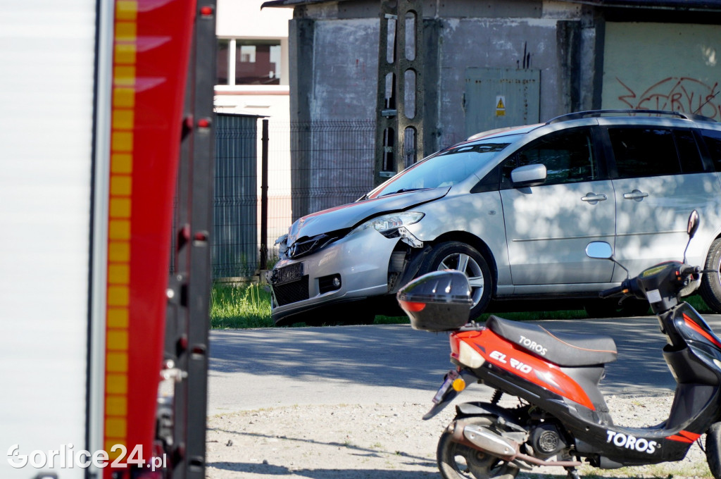 Zderzenie z udziałem motocyklisty (28.05.)