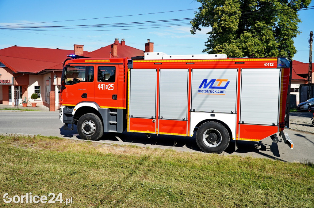 Zderzenie z udziałem motocyklisty (28.05.)