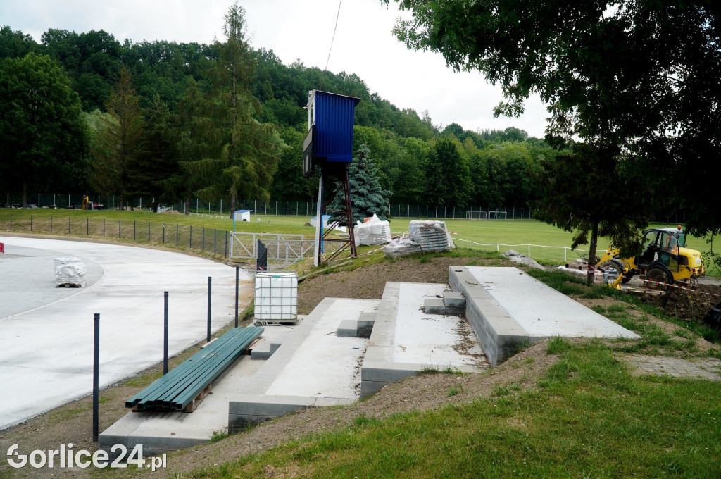 Remont tadionu OSiR w Gorlicach (30.05.2024)