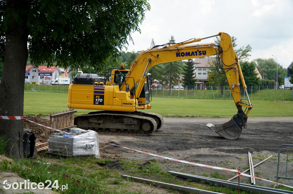 Remont tadionu OSiR w Gorlicach (30.05.2024)