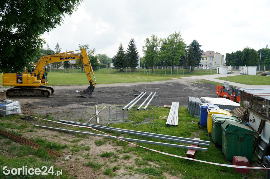 Remont tadionu OSiR w Gorlicach (30.05.2024)