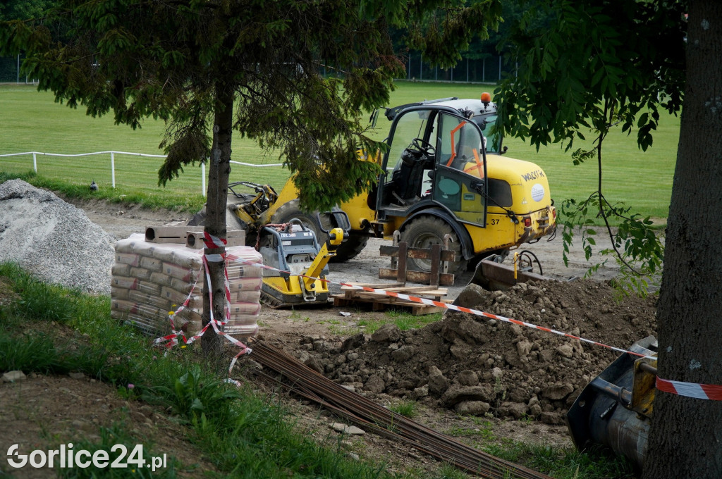 Remont tadionu OSiR w Gorlicach (30.05.2024)