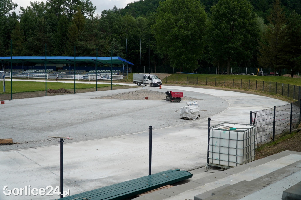 Remont tadionu OSiR w Gorlicach (30.05.2024)