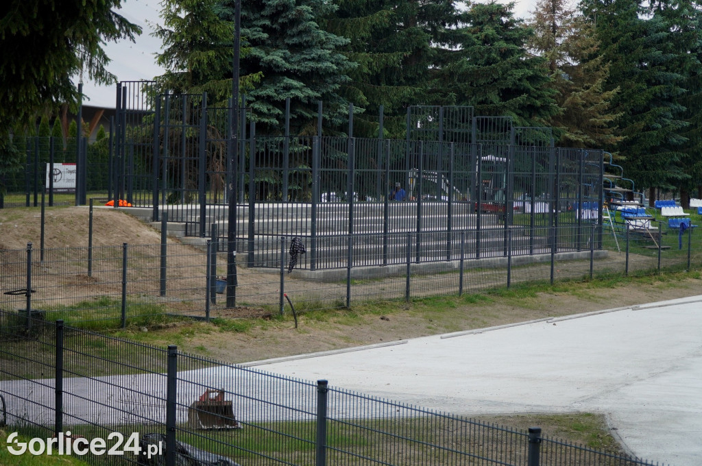 Remont tadionu OSiR w Gorlicach (30.05.2024)