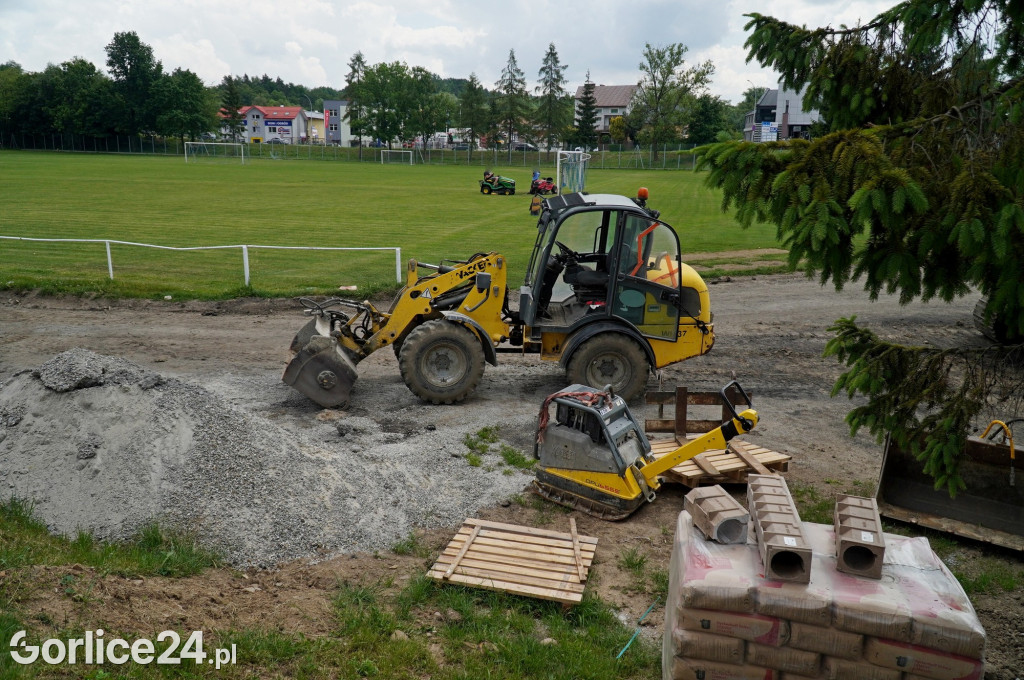 Remont tadionu OSiR w Gorlicach (30.05.2024)