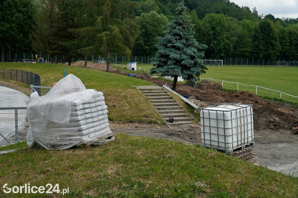 Remont tadionu OSiR w Gorlicach (30.05.2024)
