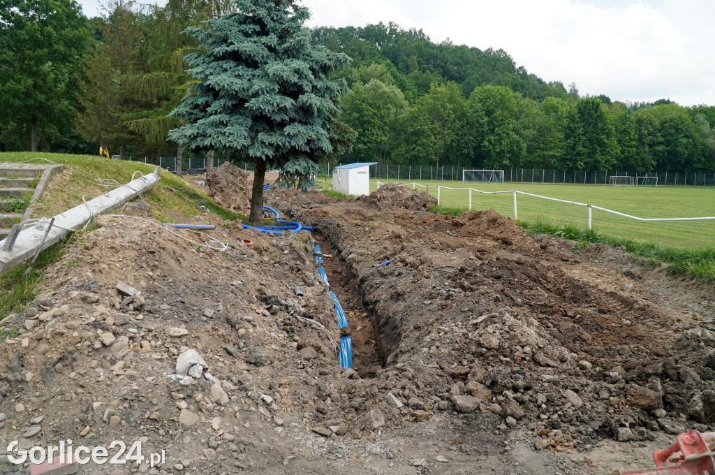 Remont tadionu OSiR w Gorlicach (30.05.2024)