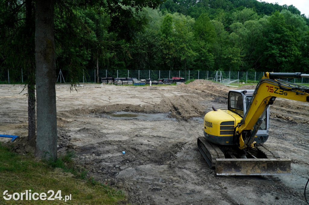 Remont tadionu OSiR w Gorlicach (30.05.2024)