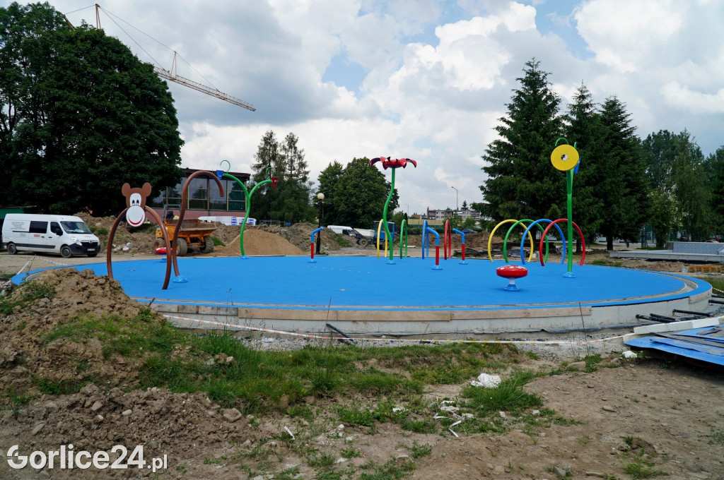 Remont odkrytego basenu w Gorlicach (30.05.)