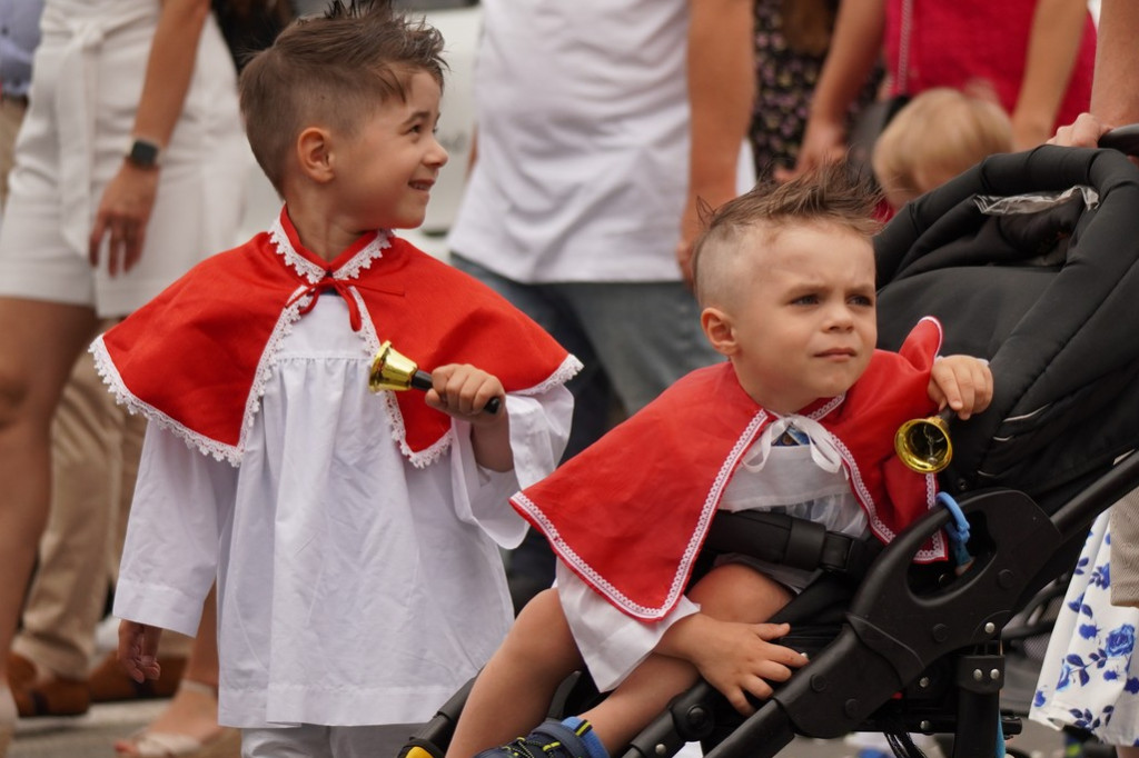 Boże Ciało - procesja w parafii św. Jadwigi Królowej