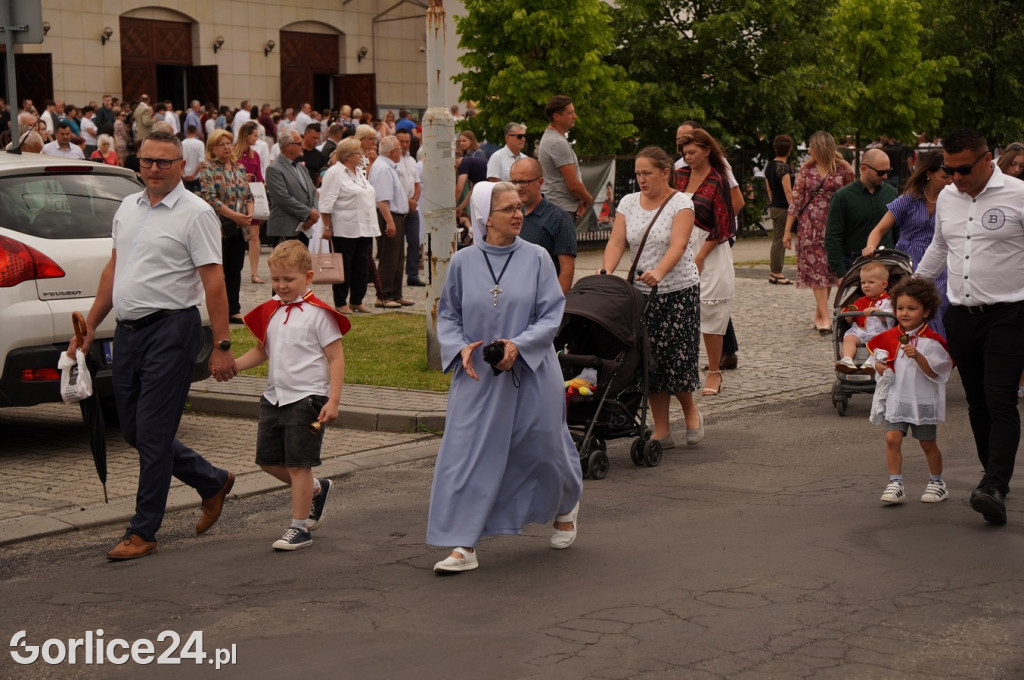 Boże Ciało - procesja w parafii św. Jadwigi Królowej