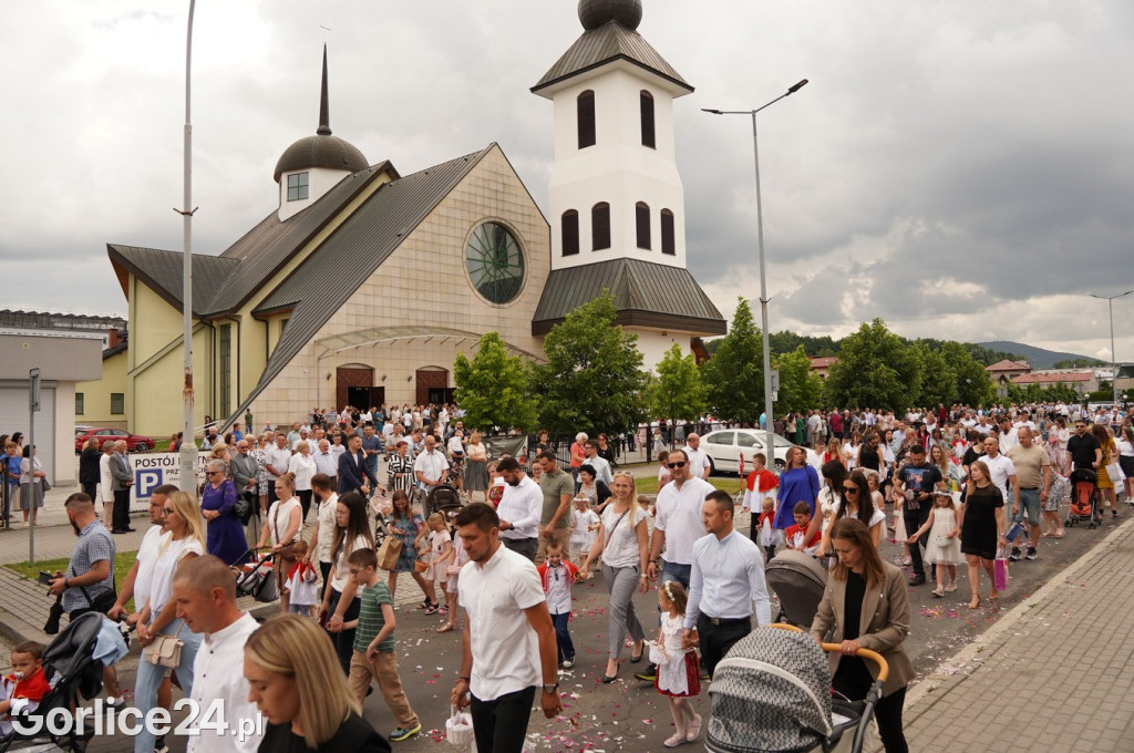 Boże Ciało - procesja w parafii św. Jadwigi Królowej