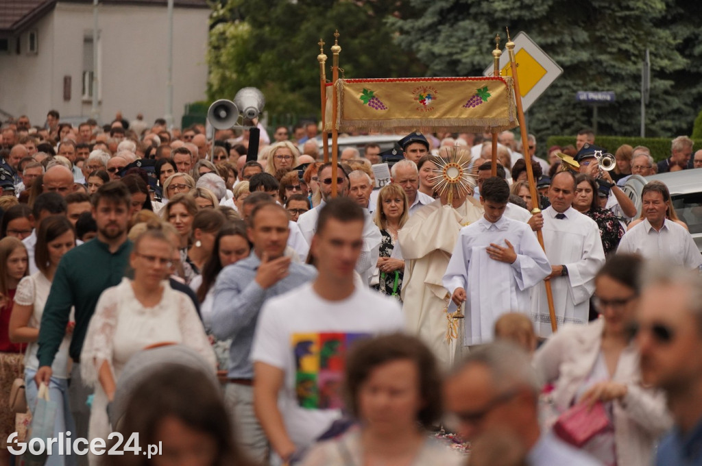 Boże Ciało - procesja w parafii św. Jadwigi Królowej