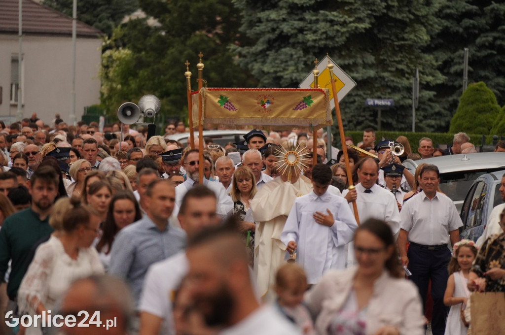 Boże Ciało - procesja w parafii św. Jadwigi Królowej