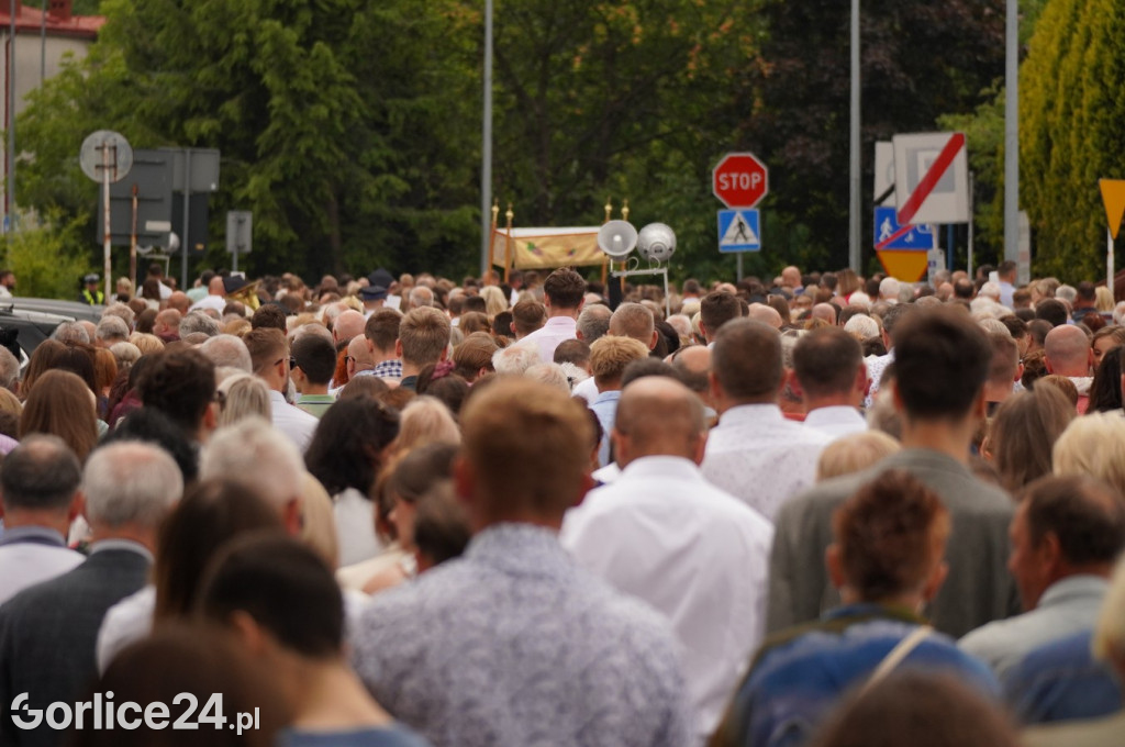 Boże Ciało - procesja w parafii św. Jadwigi Królowej