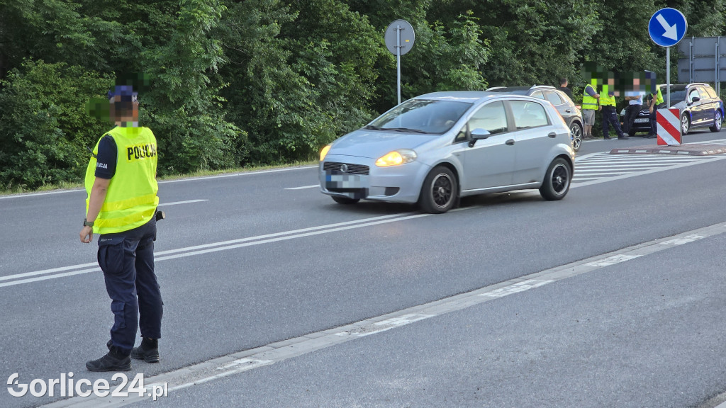 Wypadek na ulicy Bieckiej w Gorlicach (01.06.)