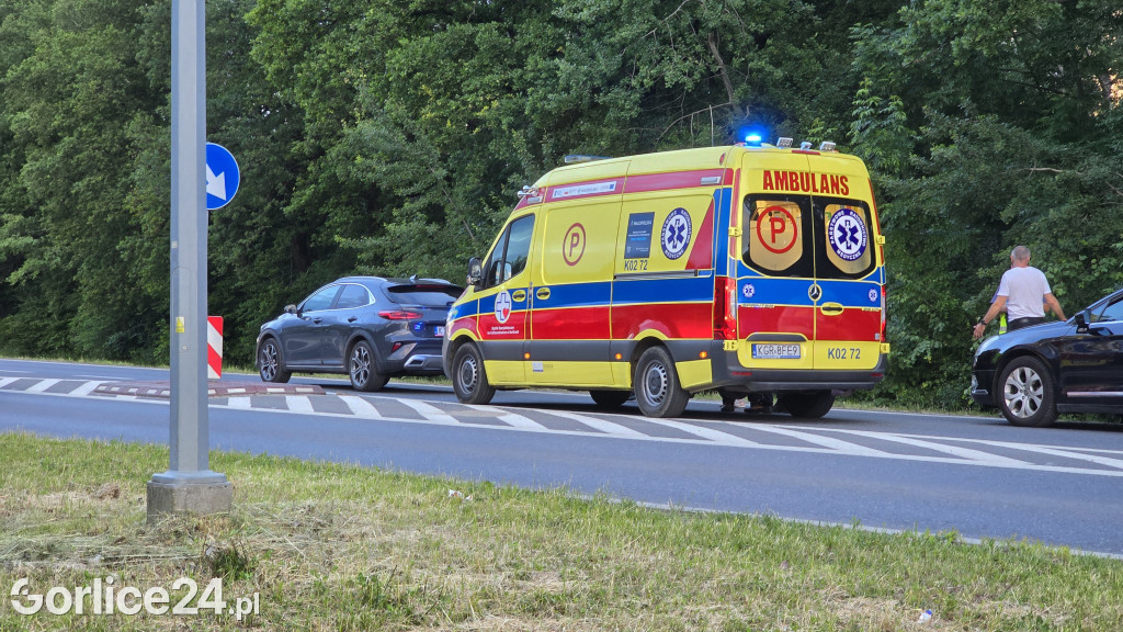 Wypadek na ulicy Bieckiej w Gorlicach (01.06.)