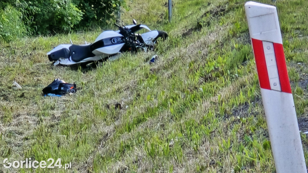 Wypadek na ulicy Bieckiej w Gorlicach (01.06.)