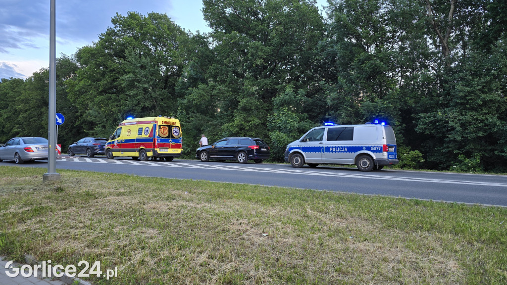 Wypadek na ulicy Bieckiej w Gorlicach (01.06.)