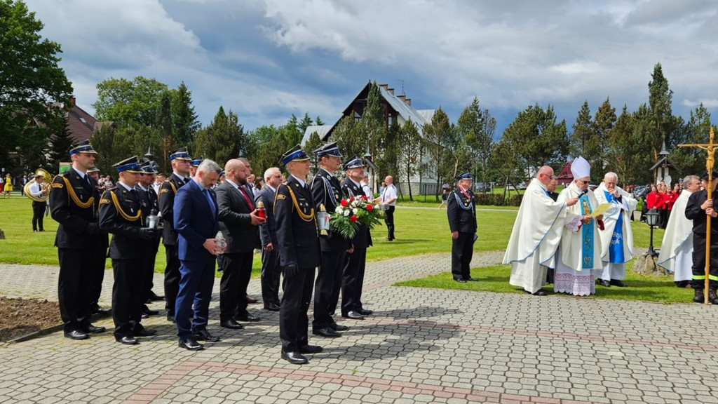 Strażacy pielgrzymowali Szlakiem Papieskim