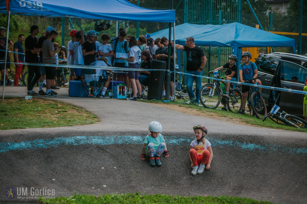Zawody rowerowe na gorlickim pumptracku