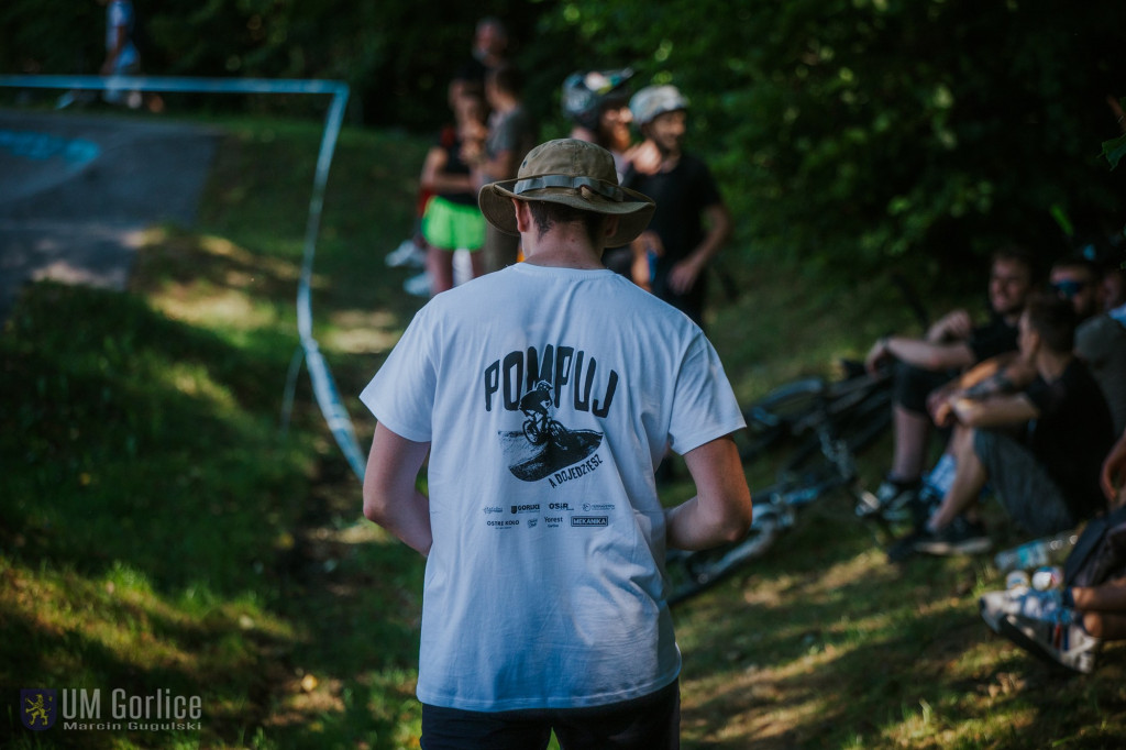 Zawody rowerowe na gorlickim pumptracku