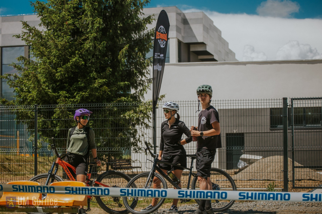 Zawody rowerowe na gorlickim pumptracku
