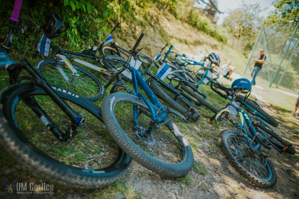 Zawody rowerowe na gorlickim pumptracku