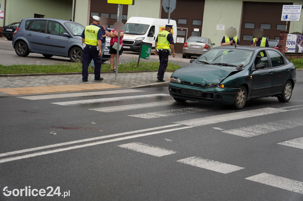 Zderzenie motocykla z osobówką na ul. Węgierskiej (04.06.)
