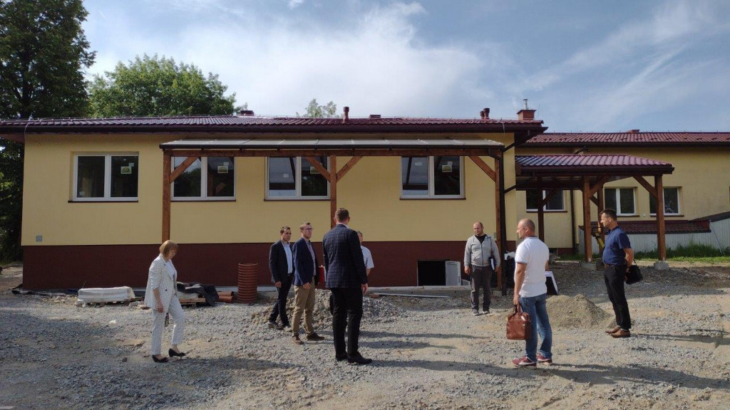 Odbiór sali w SOSW w Kobylance