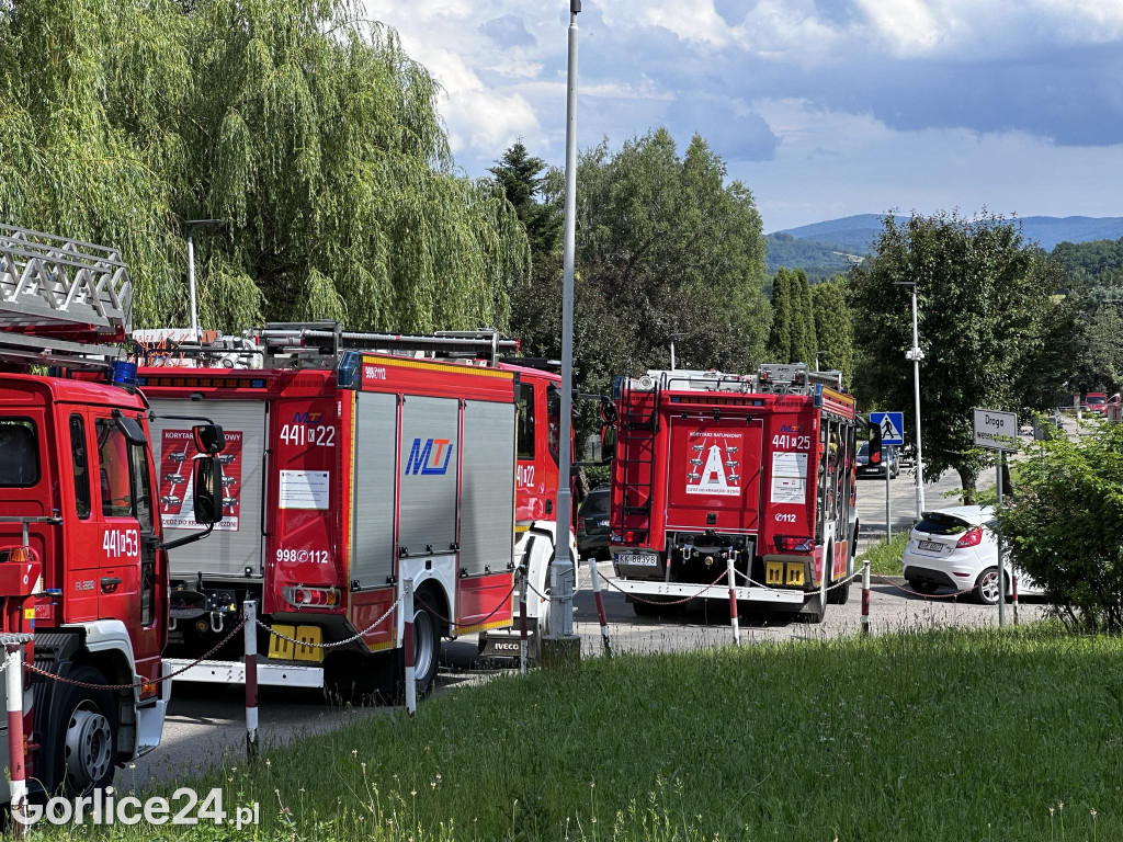 Akcja służb na ul. Słonecznej