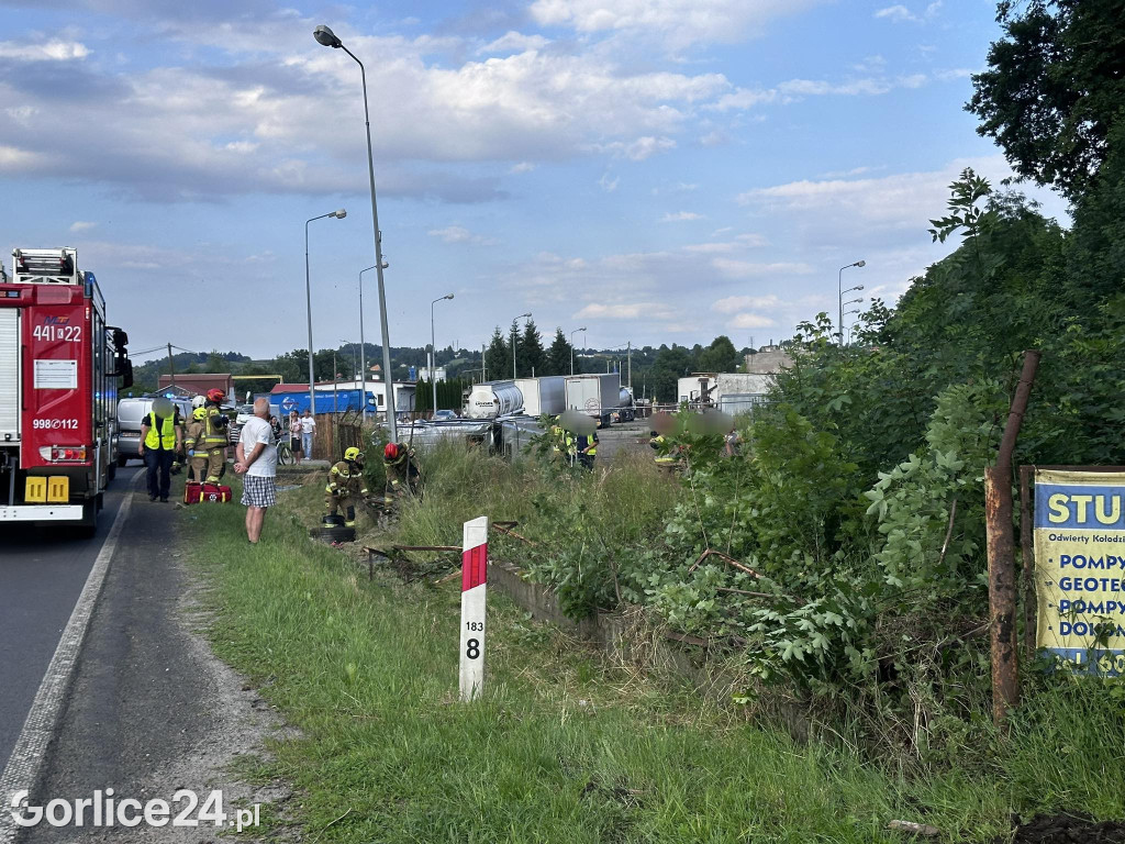 Wypadek na DK28 w Libuszy (08.06.)