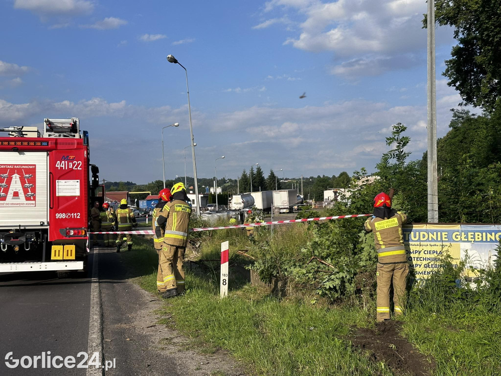 Wypadek na DK28 w Libuszy (08.06.)