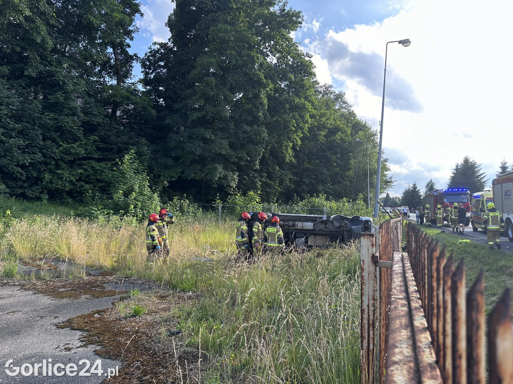Wypadek na DK28 w Libuszy (08.06.)