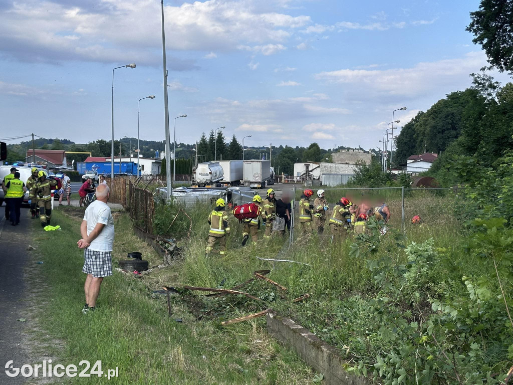 Wypadek na DK28 w Libuszy (08.06.)